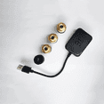 thumbnail image 2 of Smart USB Android Wireless TPMS Tire Pressure Monitoring System 5V for Navigation Car Radio Display Alarm External,1 * Navigation Car Radio Display Alarm,Black, 2 of 5