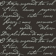 French Poem Craft Stencil
