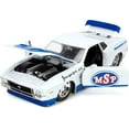 thumbnail image 2 of 1973 Ford Mustang Mach 1 "MSP" White Metallic and Blue "Bigtime Muscle" Series 1/24 Diecast Model Car by Jada(Selections May Vary), 2 of 8