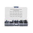 thumbnail image 1 of Assortment of 100 cylindrical insulating spacers in ABS plastic, unthreaded, black, 1 of 4