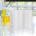 thumbnail image 1 of EXHUMKY White Microscope Slide Storage Holder Lightweight Portable Slide Board for Laboratory Use, 1 of 7