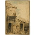 thumbnail image 3 of Adriaen van Ostade 14x18 Black Modern Framed Museum Art Print Titled - Farmyard, 3 of 5