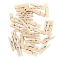 thumbnail image 2 of Pinzas De Madera Pen+Gear Color Natural 30 Pzas, 2 of 4
