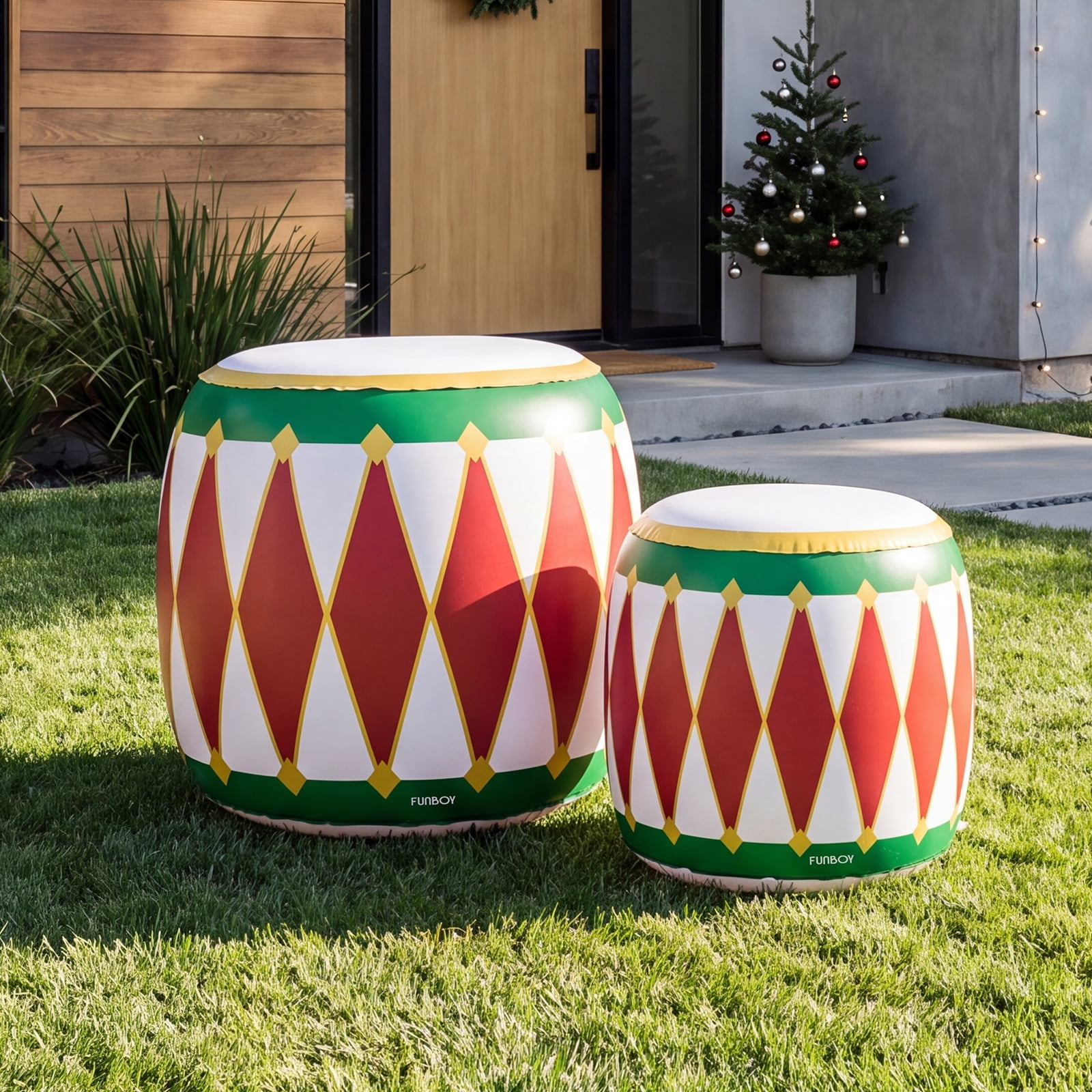 FUNBOY Inflatable Holiday Drums Indoor/Outdoor Decorations