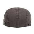 thumbnail image 5 of FINALGANG Mens Womens Solid Color Newsboy Cap Classic Panel Buckle Adjustment Strap Hat For Daily Outdoor Wear Classic Headwear, 5 of 5