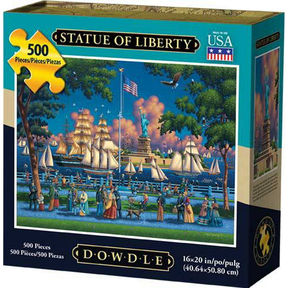 Dowdle Jigsaw Puzzle Statue of Liberty 500 Piece