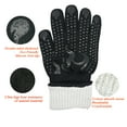 thumbnail image 2 of 1472℉ Oven Gloves with Fingers, Grill Gloves Heat Proof for Men Cooking.Cutting (Pack of 2), 2 of 3