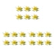 thumbnail image 3 of Flores artificiales de PVC Cateissary 6 piezas decorativas reutilizables, 3 of 6
