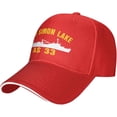 thumbnail image 1 of USS Simon Lake AS 33 Unisex Baseball Caps Sandwich Caps Casual hat, 1 of 8
