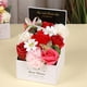thumbnail image 1 of Set de regalo de flores de jabón de rosa - Decoración casera para bodas del Día de la Madre, rosas de jabón de baño duraderas en caja de regalo, 1 of 1