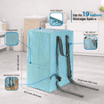 thumbnail image 3 of Mainstays 19-Gallon Blue Storage Bag With Handles and Backpack Straps, 3 of 17