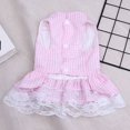 thumbnail image 5 of Dog Skirt Cartoon Print Foreleg Cotton Puppy Pet Cotton Dress Outfit Clothes for Summer, 5 of 6
