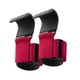 thumbnail image 5 of 2 ganchos para levantamiento de pesas, prácticos agarres de mano, correas de levantamiento para gimnasio. Rojo, 5 of 9