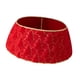 thumbnail image 3 of Falda de árbol de Navidad de felpa Adornos navideños Árboles de Navidad Decoraciones para interiores L Rojo, 3 of 7