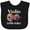 AB-Black, variant on Inktastic Violin Treble Maker Funny Violinist Music Boys or Girls Baby Bib