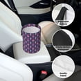 thumbnail image 6 of Fuzoiu leaf flower Skull colorful Print Car Trash Can,Leakproof Car Trash Can,Hanging Garbage Bin,Vehicle Trash Can, Suitable for Sedans, SUVs, MPVs & Trucks, 6 of 7
