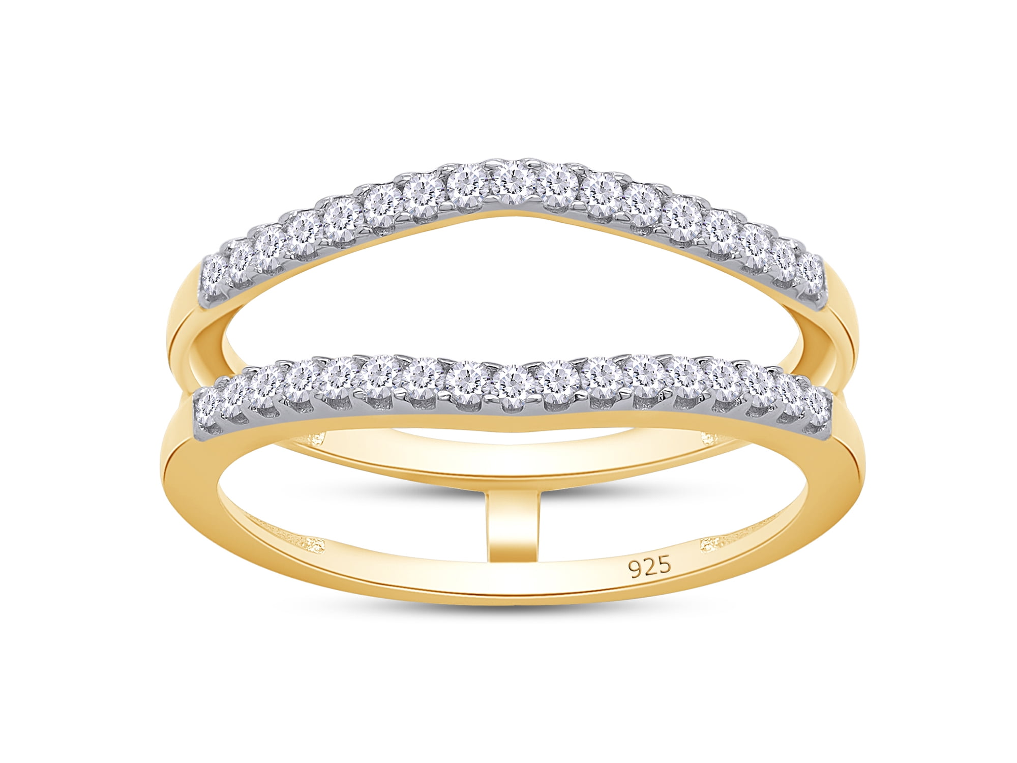 SAVEARTH DIAMONDS 1 1/10カラット プリンセス&ラウンドカット 人工モアッサナイト ダイヤモンド ヘイロー ウェディングブライダ : SAVEARTH DIAMONDS 1 1&frasl;10 Carat Princess \u0026 Round Cut