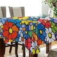 thumbnail image 5 of Yayeee Tablecloths 60" x 90" Rectangle Wrinkle Resistant Party Table Cover, Floral Fiesta, 5 of 8