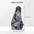 thumbnail image 3 of ZICANCN Crossbody Sling Bag for Men Women - Camouflage Casual Shoulder Backpacks for Travel Sport Climbing Runners Daypack, 3 of 9