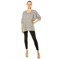 thumbnail image 3 of Moa Collection Women's 2-Piece Lounge Set Buttery Soft Tunic and Black Leggings, 3 of 8