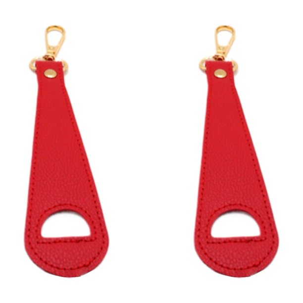 Methold Clips para sombrero de PU para cierre de llave de viaje y clip para sombrero de seguridad para bolso, llavero de seguridad para viaje Accesorios de disfraces cuatro