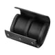 thumbnail image 1 of Estuche de viaje para reloj de cuero Caja para un reloj para hombres y mujeres, 2 ranuras, negro, 1 of 6