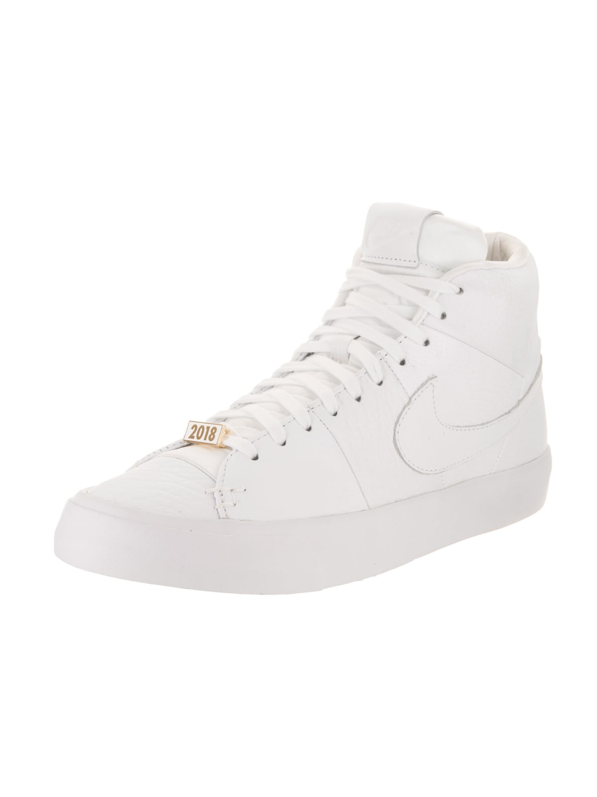 nike blazer royal white out