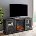 thumbnail image 5 of 60" Classic Tiered Top Fireplace TV Console - Slate Grey, 5 of 5