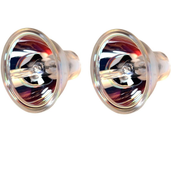 HQRP 2-Pack 21V 150W MR16 Shape GX5.3 Base Halogen Lamp Bulb for ACMI/Circon FCB96