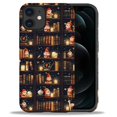 thumbnail image 3 of Funda híbrida Kiritfox para iPhone 12, 2 capas, a prueba de golpes, Navidad, 3 of 7