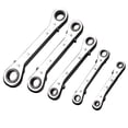 thumbnail image 1 of 5pcs Double 12-point Ratchet Wrench Set Dismountable Repair Spanner Tool 6-21mm, 1 of 10