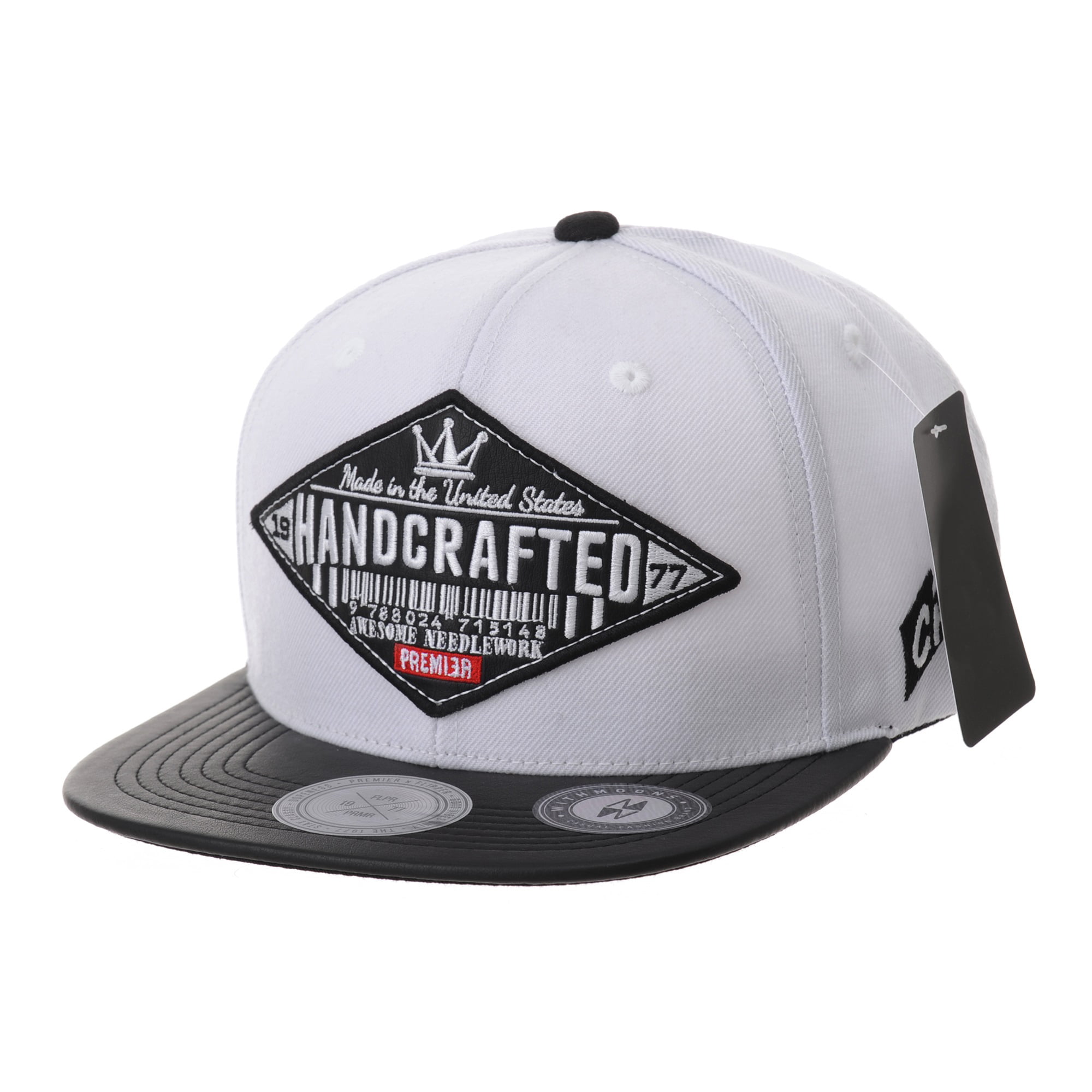 Diamond Hands Classic Flat-Brimmed Trucker Hat Baseball Cap Gray