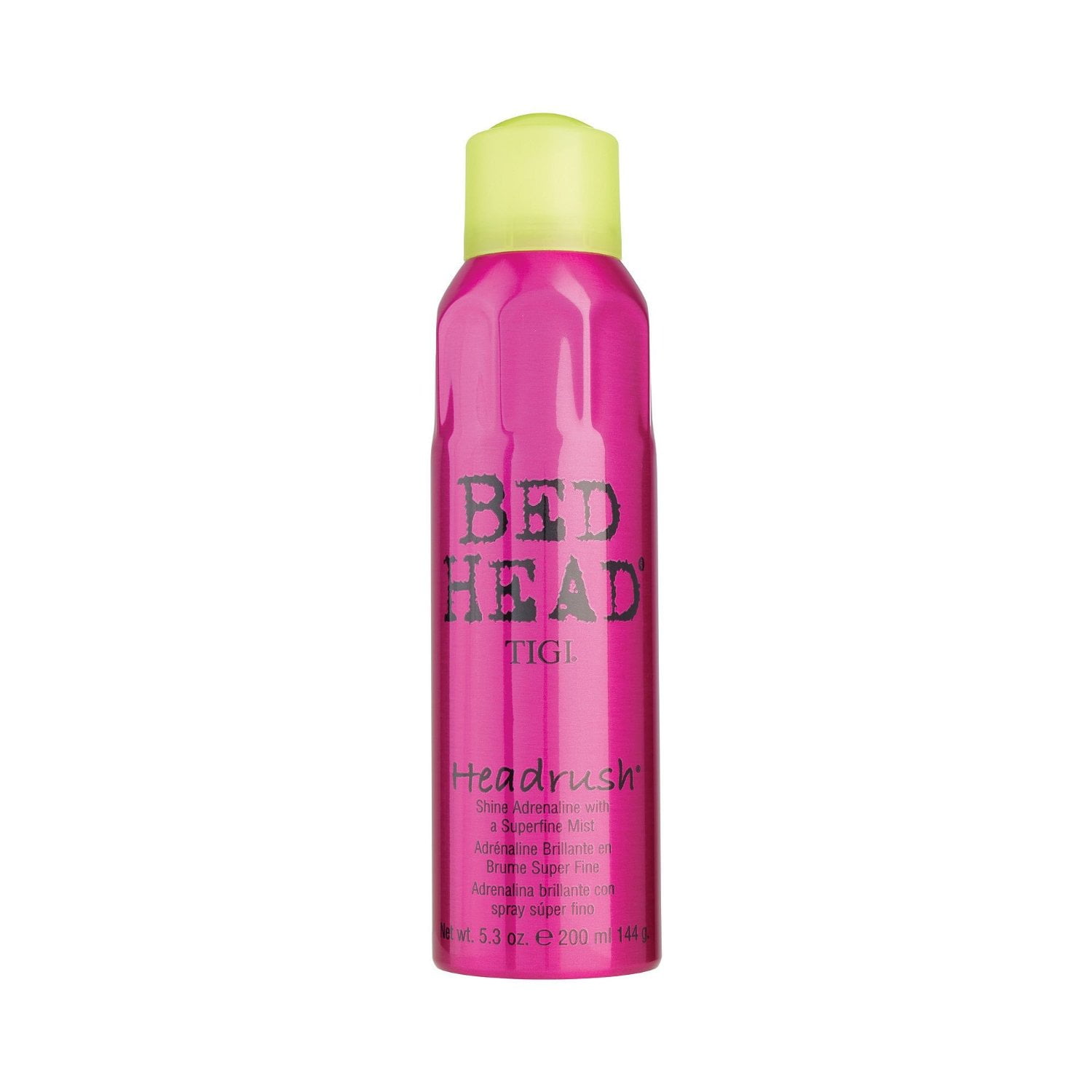 Tigi Bed Head Headrush 5.3 Oz, Shine Spray With Superfine Mist