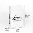 thumbnail image 3 of 3Pcs Simple Rustic Bundled Fake Book Ornaments Folding Type Requires Assembly Home DIY Crafts Supplies Home Decorations, 3 of 12