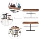 thumbnail image 3 of Hanging Wall Mounted Jewelry Organizer with Rustic Wood Jewelry Holder Display for Necklaces Br, 3 of 5