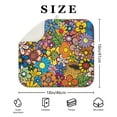 thumbnail image 4 of Microfibre Drying Mat for Kitchen Sunny Flowers Dish Drying Drainer Mat Absorbent Drying Mat Washing Up for Glass, Plate & Cup 16inch X 18inch, 4 of 7