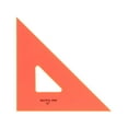 thumbnail image 3 of Pacific Arc Drafting Triangle 16-inch 45/90 Degrees Fluorescent Orange, 3 of 4