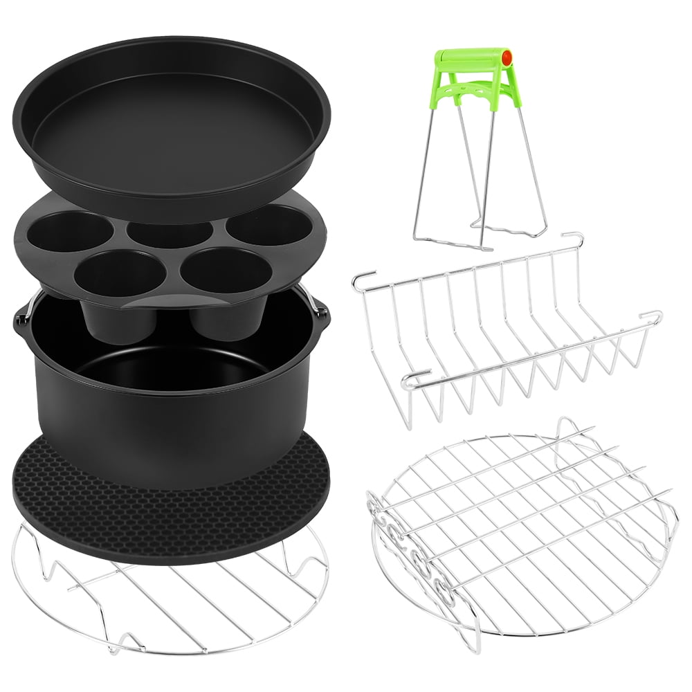 willkey Home Air Fryer Pan Accessories Mat For Baking Air Fryer Accessories Compatible with All