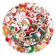 thumbnail image 1 of Pegatinas de anime navideño, 100 unidades, pegatinas de dibujos animados de PVC, 1 of 3