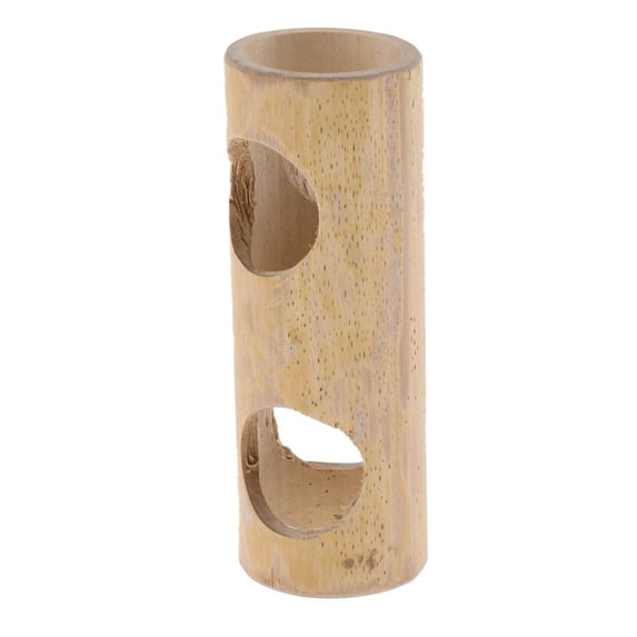 Bamboo Hamster Mice Mouse R Gerbil Activity Tunnel Cage Playground Hide and Toy 15cm 2