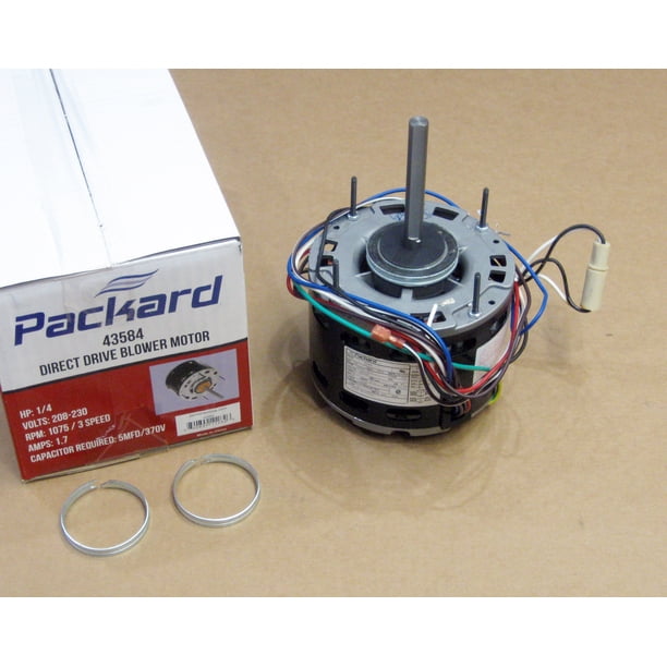 Furnace Blower Motor 43584 55/8" Diameter 1/4 HP 1075/3 RPM 230V