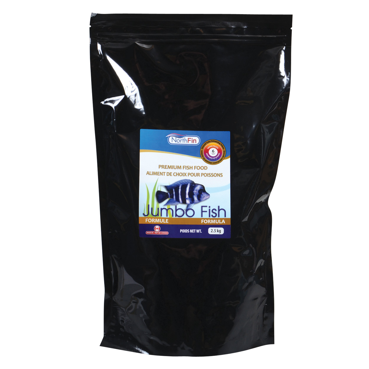 NorthFin Jumbo Formule - Granulés Coulants 6 mm - 2,5 kg