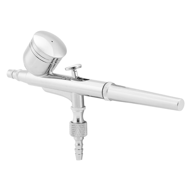 Aerógrafo dual, kit de aerógrafo de 7 cc con alimentación por gravedad de boquilla, fundido a presión liviano para obras de arte, arte de uñas, arte corporal, decoración de decoración de