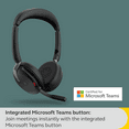 thumbnail image 6 of Jabra Evolve2 65 Flex - USB-A MS Stereo (Wireless Charging) Wireless Headset / Music Headphones, 6 of 7