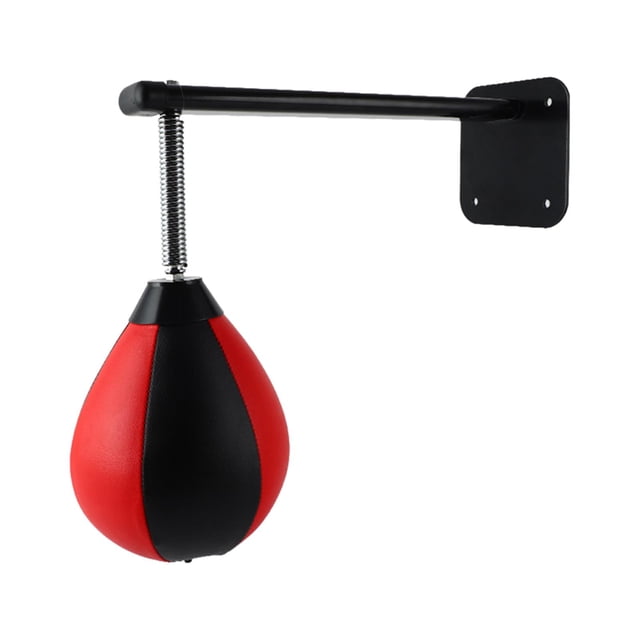 Pelota de velocidad,PU Leaher Boxing Ballt Punch Bag Gym Desktop,Entrenador de adultos de velocidad de lucha de pelota de boxeo,Saco de velocidad de boxeo Entrenamiento de reacción Sunnimix Pelota de velocidad