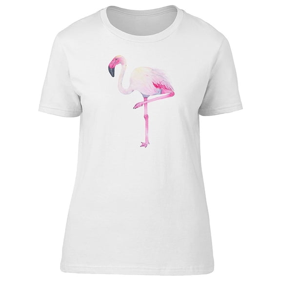 Tropical Cute Flamingo Tee Women's -Image by Shutterstock