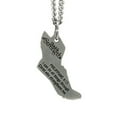 thumbnail image 2 of Men's Antique Finish Winged Shoe Necklace-Phil 4:13 by Shields of Strength, 2 of 3