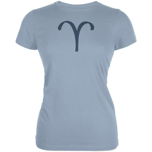 Aries Symbol Juniors T-Shirt - Large