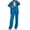 Womens Outfits Sets Blue, variant on Sweatsuits Women 2 Piece Outfit Women Long Sleeve Solid Blouse Tops +Trousers Suit Sets Linen Two Piece Set Women Christmas Outfits