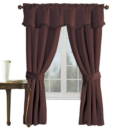Burlington 52 X 84 Window Curtain Five Piece Curtain And Valance